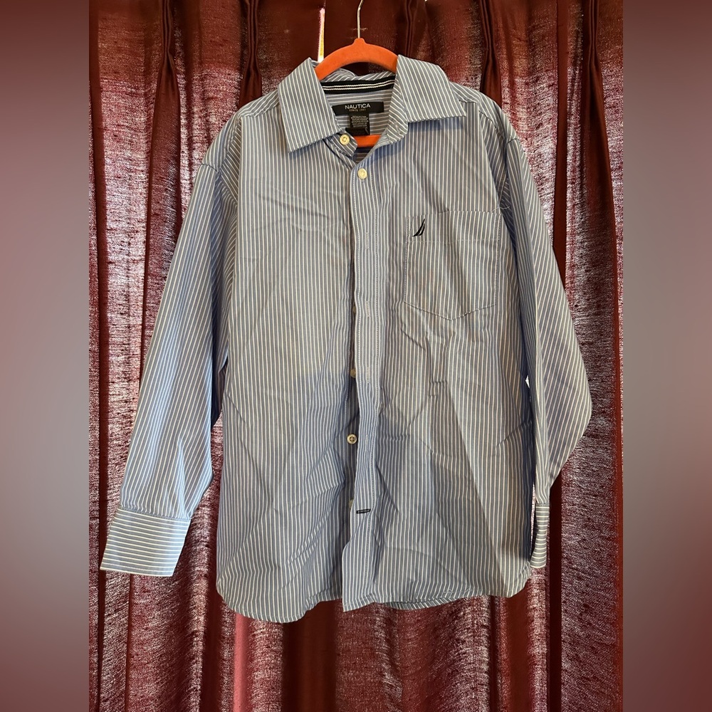Nautica boys button down size 8